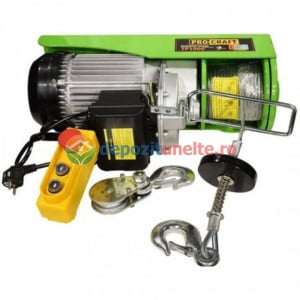 SCRIPETE PROCRAFT TP-1000, 1600W, 1000KG, TROLIU MACARA ELECTRICA - PALAN ELEVATOR [1]