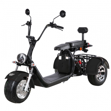 Teasc struguri - Scuter electric Hecht cocis max black motor 2000 w viteza maxima 45 km h