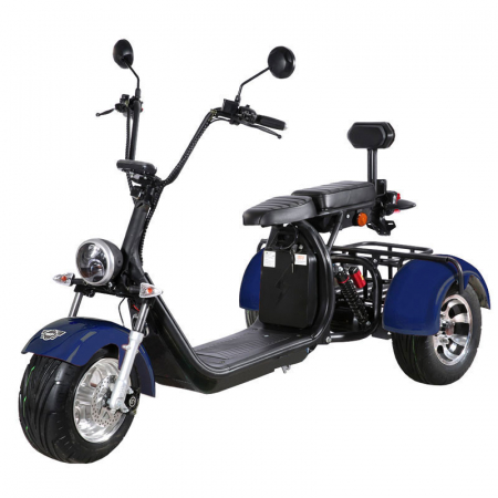 Teasc struguri - Scuter electric Hecht cocis max blue motor 2000 w viteza maxima 45 km h