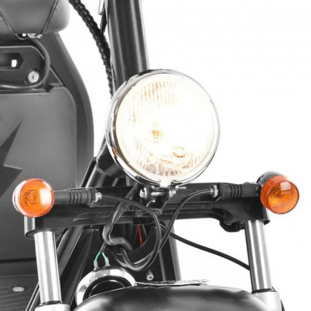 Scuter electric Hecht cocis zero black motor 1500 w viteza maxima 45 km h [1]