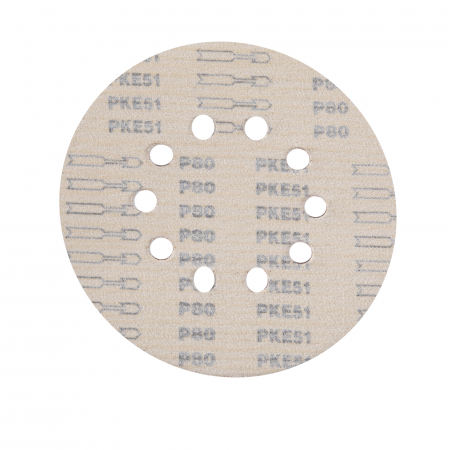 Set 10 hartie abraziva P80 10gauri 215mm [2]