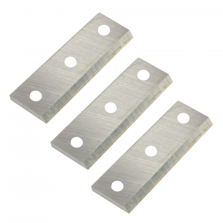 Procesare lemn - Set 3 cutite laterale 10.5x3.5 cm pentru tocator crengi