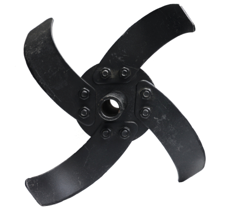 Import - Set 4 cutite mijloc dreapta motocultor Texas Futura 6003TG