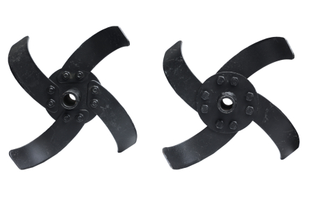 Set 4 cutite mijloc dreapta motocultor Texas Futura 6003TG [1]