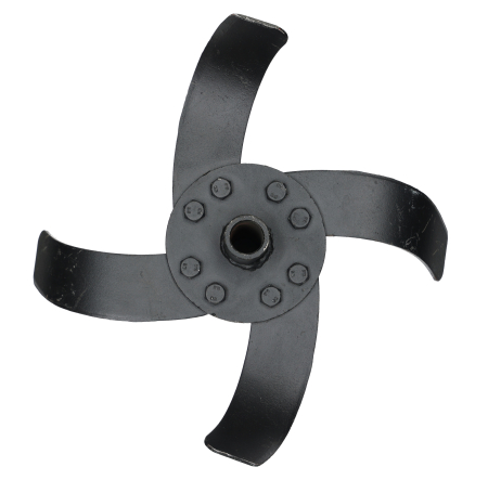 Accesorii utilaje agricole - Set 4 cutite mijloc stanga motocultor Texas Futura 6003TG