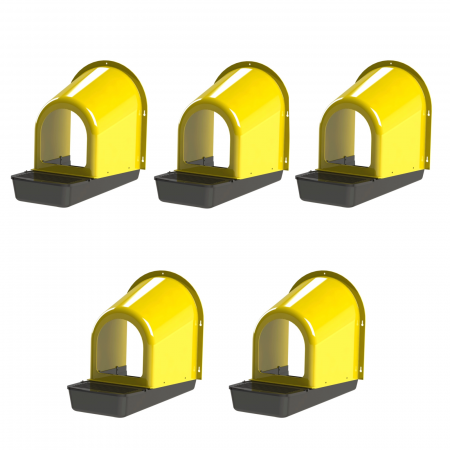 Cuibare - Set 5 buc cuibar pentru gaini V2 Tehno ms