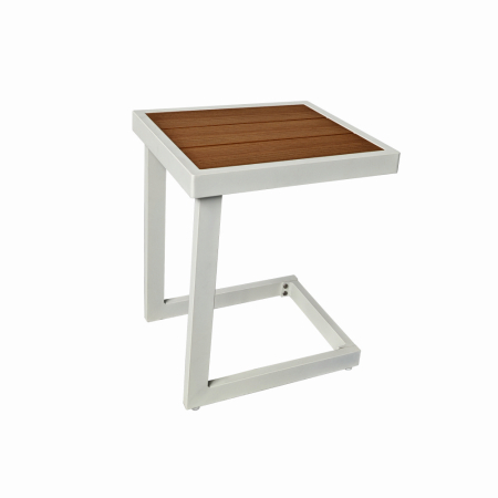 Set mobilier terasa/gradina KLUGMEISTER KJFA003, coltar 5 locuri si masa cu cadru de aluminiu, culoare gri [4]