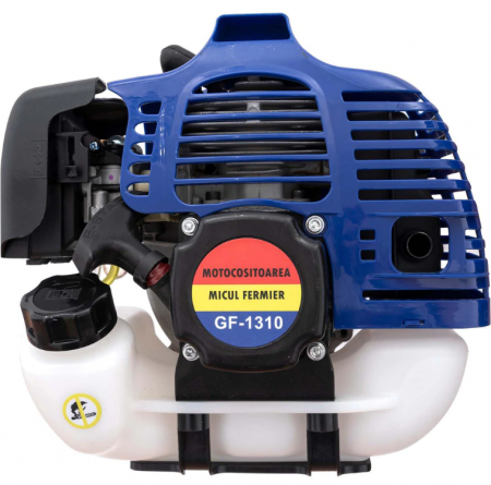 Set Motocoasa Micul Fermier GF-1310, 3.4CP + Cap Prasitoare + 2 Sisteme Taiere, model nou [4]