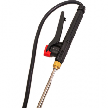 Set Pompa de stropit cu acumulator HERLY 16L + Lance telescopica stropit pomi 2.8m [4]
