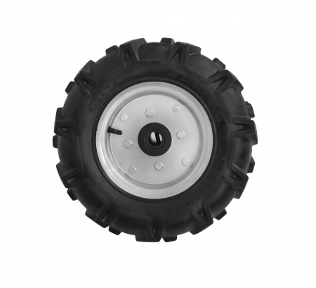 Motosape si motocultoare - Set roti de cauciuc HECHT 8001017, 8 inch, compatibile cu motocultorul Hecht 785, 790BS