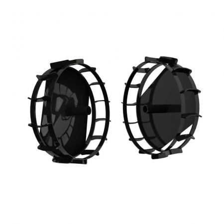 Motosape si motocultoare - Set roti de metal Hecht 8001004, compatibile cu Hecht 785/790bs