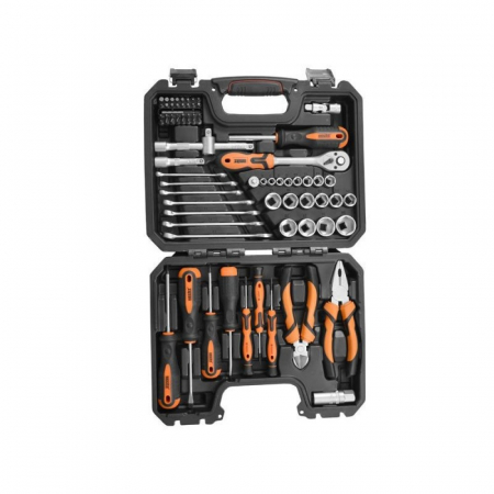Set unelte de mana - 76buc CRV HECHT2076 [1]