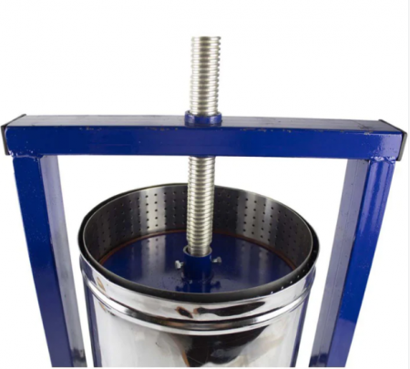 Set Zdrobitor fructe electric Micul Fermier, 500 Kg/ora + Teasc Inox 25L [6]
