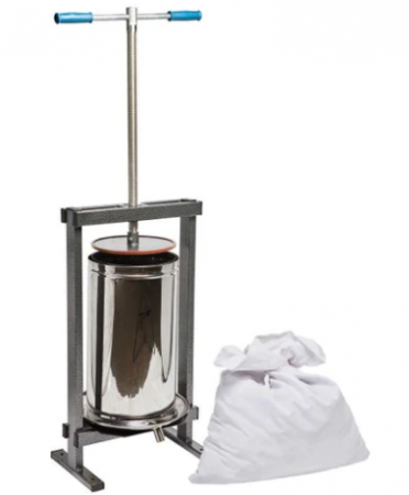 Set Zdrobitor Struguri cu Desciorchinator Micul Fermier 300kg/Ora + Teasc 25L [6]