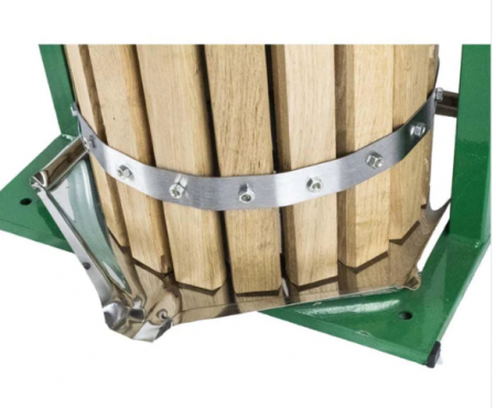 Set Zdrobitor struguri electric Micul Fermier, 500Kg /ora + Teasc Lemn 25L [3]