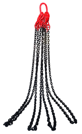 Palane si vinciuri - Sistem ridicare 4 brate x 6m, tirant lant CN/4GS D16