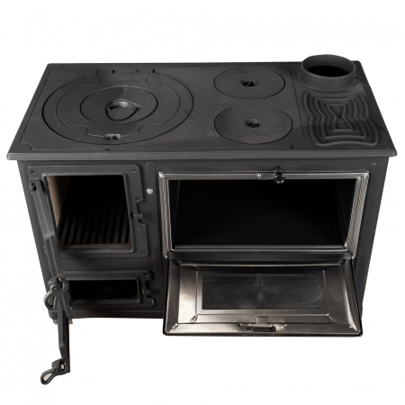 Soba pe lemne 6.7kW Fantazia Lux, cos dreapta [3]