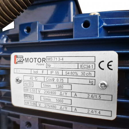 Spargator de nuci cu motor de 0.55KW/ 65RPM [4]