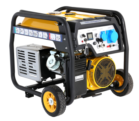 Generatoare uz general - Stager FD 6500ER Automatic Generator curent monofazat, 230V, 5.5kW, benzină, conector ATS, multistart, autonomie pana la 30h