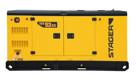 Stager YDY53S3 Generator insonorizat 53kVA, 69A, 1500rpm, trifazat, diesel [2]