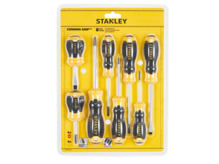 Surubelnite - Stanley STHT16167-0 Set 8 Surubelnite Cushiongrip