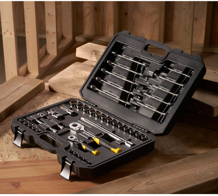 Stanley STMT82832-1 Set tubulare  1/4"+1/2"+ chei - 41 piese [1]