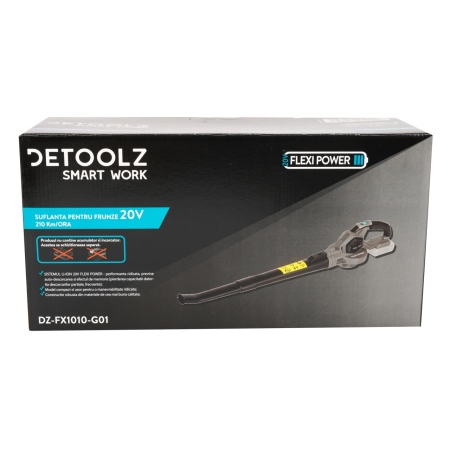 Suflanta pentru frunze Detoolz, 20V, 210Km/h [7]
