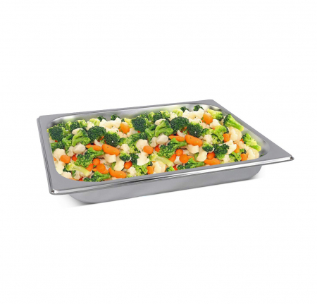 Tava de bucatarie din inox 530x325x40mm [6]