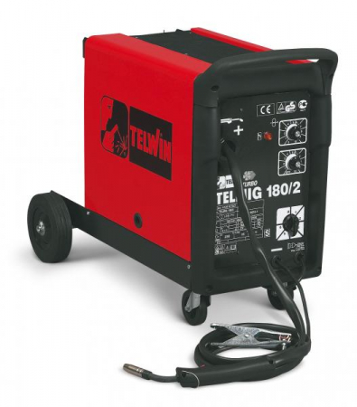 Aparate de sudura cu sarma cu gaz si fara gaz (tip MIG-MAG) - 821055 TELMIG 180/2 - APARAT DE SUDURA TELWIN TIP MIG-MAG