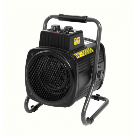 Aeroterme industriale - Termosuflanta HECHT 3324, putere 2400 W, termostat, volum incalzit 50 mc