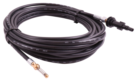 ProEnerg - Texas Dispozitiv de curatat tevi compatibil cu aparatele de spalat HTR, 10m, duza in spirala