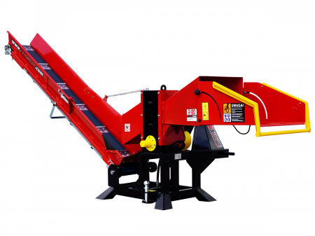 Tocatoare crengi - Tocator de crengi REMET R-100 PTO cu bandă 2.3 m, ∅ max. 90mm