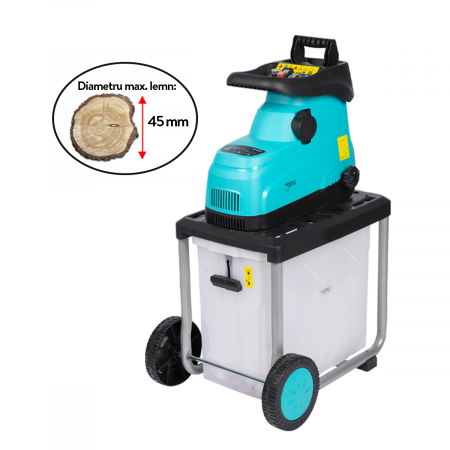 Procesare lemn - DZ-SE214 Tocator de crengi si resturi vegetale 2800 W