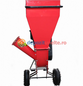 Tocator crengi si resturi vegetale motor 6.5 HP 4T benzina, GF-0089 [4]