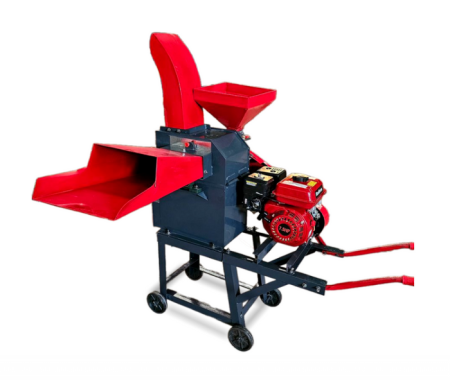 Tocatoare resturi vegetale - Tocator de furaje   400-24H cu motor pe benzina 7,5 CP (cu motor pe benzina)