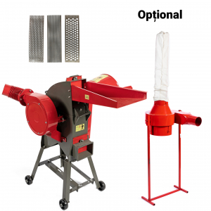 Moara cereale  Tocator Furaje (2 in 1) OH-350T 500Kg / Ora 4 site turbina ciclon, motor [1]