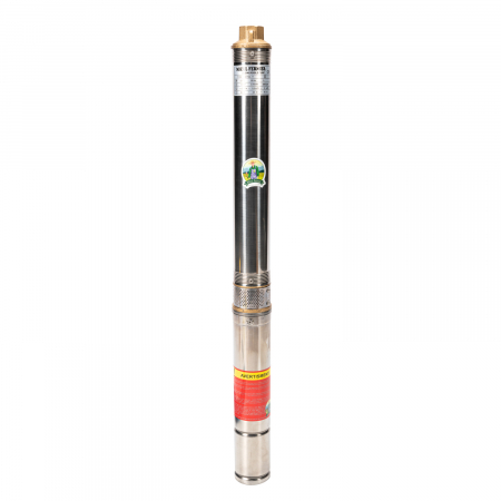 Pompa submersibila apa curata Micul Fermier GF-0710, 75QJD,corp inox, 750 W, 60 l/min debit maxim, 1" diametru conexiune, ax din inox,absorbtie 15 m, refulare 41 m [5]