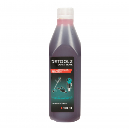 Accesorii drujbe - Ulei amestec MIX 2T ROSU 500ml