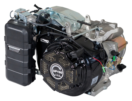 Motoare - United Power UP190-27 - Motor benzina 14CP, 420cc, 1C 4T OHV, ax conic