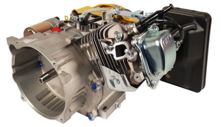 Yihu YH170FE/A - Motor benzina 7.5CP, 208cc, 1C 4T OHV, ax conic, auto [1]