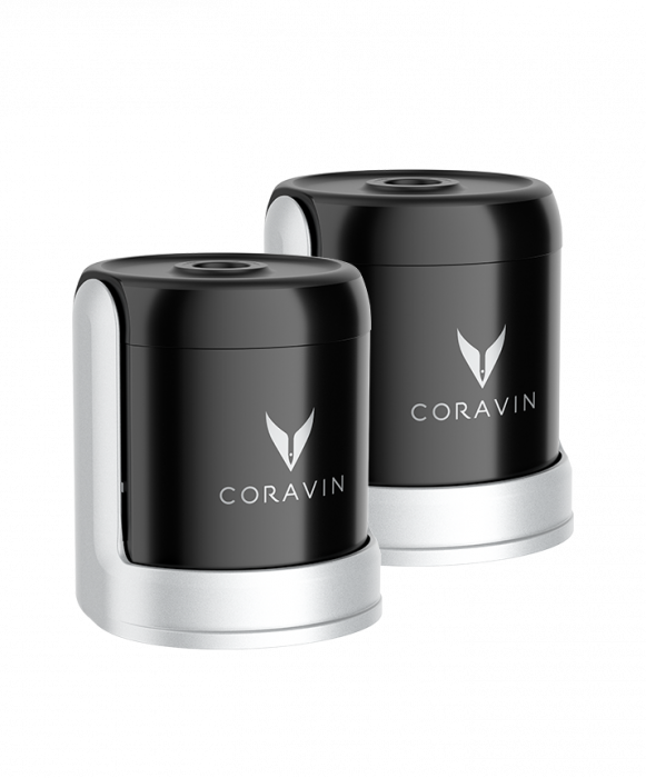 Sistem de conservare a vinului spumant CORAVIN® - Black/Silver [4]