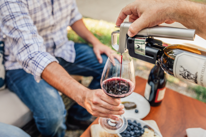 Sistem de conservare a vinului CORAVIN® Timeless Six Plus - Silver [4]