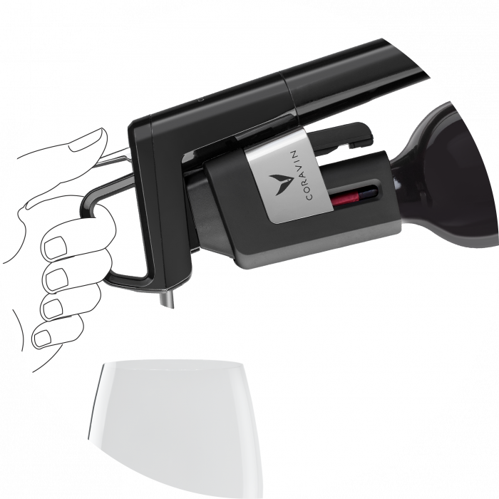 Sistem de conservare a vinului CORAVIN® Timeless Six Plus - Piano Black [3]