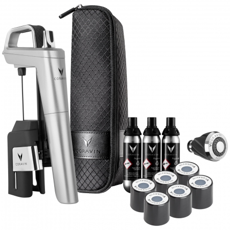 Produse - Sistem de conservare a vinului CORAVIN® Timeless Six Plus - Silver