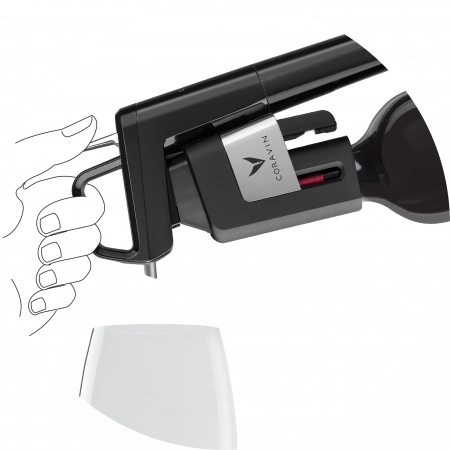 Sistem de conservare a vinului CORAVIN® Timeless Six Plus - Piano Black [2]