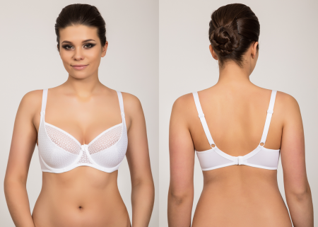 SUTIENE - Sutien semi-buretat cu dantelă - Model 781317