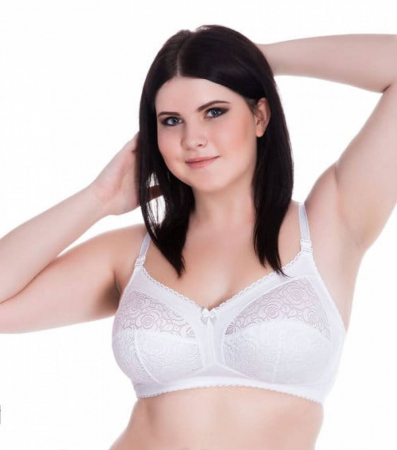 SUTIENE - Sutien fara sarme si fara burete  negru / bej