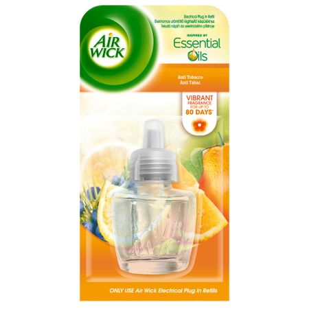 Aparat Electric Airwick + Rezerva Anti-Tobacco Orange [2]