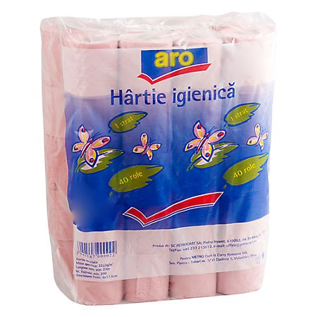 Aro Hartie Igienica 40 Role 1 Str [1]