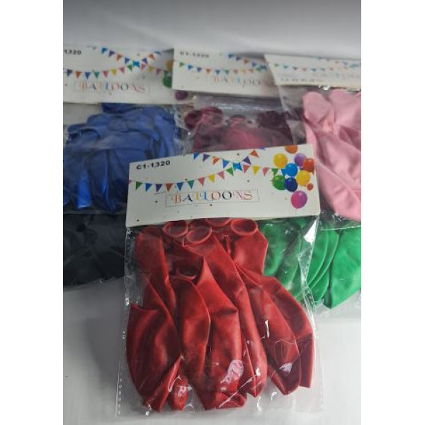 Balon Party Rosu 10/Set [1]